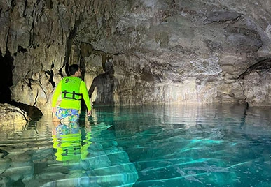 Snorkel in cenote Nido de Halcón